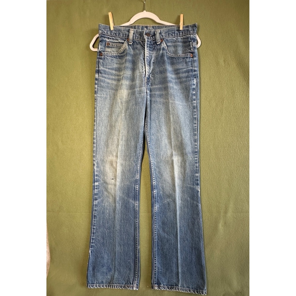 Vintage Levis 517 Bootcut Jeans Medium Wash Blue Denim 31x30.5 517-0217